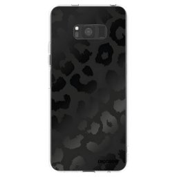 Átlátszó szilikon tok az alábbi mobiltelefonokra Samsung Galaxy S8 G950F - Midnight Leopard