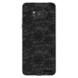 Átlátszó szilikon tok az alábbi mobiltelefonokra Samsung Galaxy S8 G950F - Dark Elegance