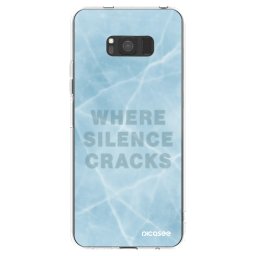 Átlátszó szilikon tok az alábbi mobiltelefonokra Samsung Galaxy S8 G950F - SILENCE