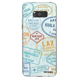Átlátszó szilikon tok az alábbi mobiltelefonokra Samsung Galaxy S8 G950F - PASSPORT EDITION