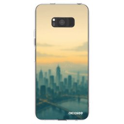 Átlátszó szilikon tok az alábbi mobiltelefonokra Samsung Galaxy S8 G950F - Airplane mode