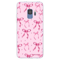Átlátszó szilikon tok az alábbi mobiltelefonokra Samsung Galaxy S9 G960F - Bow Aesthetic
