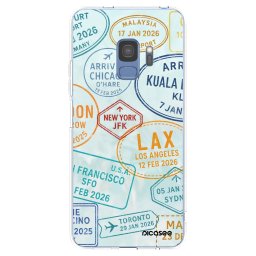 Átlátszó szilikon tok az alábbi mobiltelefonokra Samsung Galaxy S9 G960F - PASSPORT EDITION