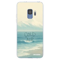 Átlátszó szilikon tok az alábbi mobiltelefonokra Samsung Galaxy S9 G960F - COLD AIR