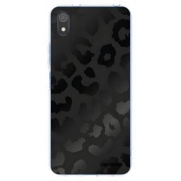 Átlátszó szilikon tok az alábbi mobiltelefonokra Xiaomi Redmi 7A - Midnight Leopard