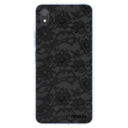 Átlátszó szilikon tok az alábbi mobiltelefonokra Xiaomi Redmi 7A - Dark Elegance