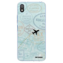 Átlátszó szilikon tok az alábbi mobiltelefonokra Xiaomi Redmi 7A - FLIGHT PATH