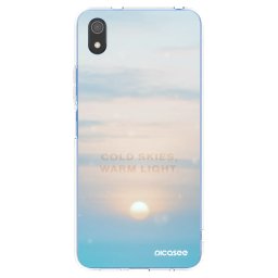 Átlátszó szilikon tok az alábbi mobiltelefonokra Xiaomi Redmi 7A - COLD SKIES