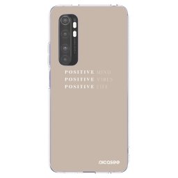 Átlátszó szilikon tok az alábbi mobiltelefonokra Xiaomi Mi Note 10 Lite - Positive Vibes