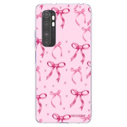Átlátszó szilikon tok az alábbi mobiltelefonokra Xiaomi Mi Note 10 Lite - Bow Aesthetic
