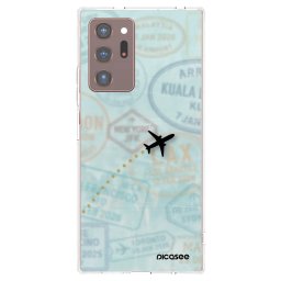 Átlátszó szilikon tok az alábbi mobiltelefonokra Samsung Galaxy Note 20 Ultra - FLIGHT PATH