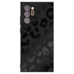 Fekete szilikon tok az alábbi mobiltelefonokra Samsung Galaxy Note 20 Ultra - Midnight Leopard