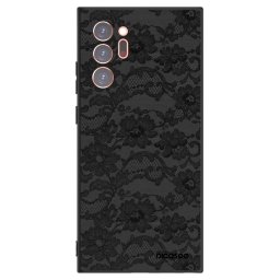 Fekete szilikon tok az alábbi mobiltelefonokra Samsung Galaxy Note 20 Ultra - Dark Elegance