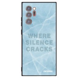 Fekete szilikon tok az alábbi mobiltelefonokra Samsung Galaxy Note 20 Ultra - SILENCE