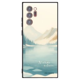 Fekete szilikon tok az alábbi mobiltelefonokra Samsung Galaxy Note 20 Ultra - NOTHERN SILENCE