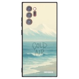 Fekete szilikon tok az alábbi mobiltelefonokra Samsung Galaxy Note 20 Ultra - COLD AIR