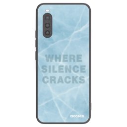 Fekete szilikon tok az alábbi mobiltelefonokra Sony Xperia 10 II - SILENCE