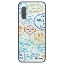 Fekete szilikon tok az alábbi mobiltelefonokra Sony Xperia 10 II - PASSPORT EDITION