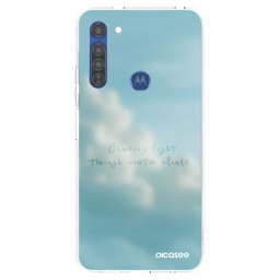 Átlátszó szilikon tok az alábbi mobiltelefonokra Motorola Moto G8 - CHASiNG LIGHT