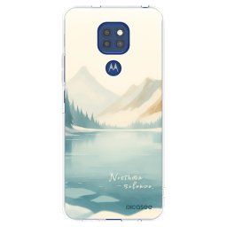 Átlátszó szilikon tok az alábbi mobiltelefonokra Motorola Moto G9 Play - NOTHERN SILENCE