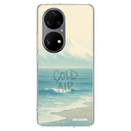 Átlátszó szilikon tok az alábbi mobiltelefonokra Huawei P50 - COLD AIR