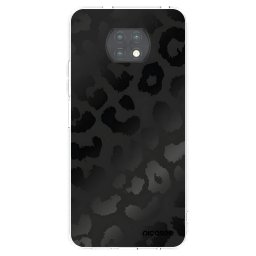 Átlátszó szilikon tok az alábbi mobiltelefonokra Xiaomi Redmi Note 9T - Midnight Leopard