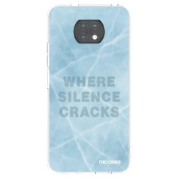 Átlátszó szilikon tok az alábbi mobiltelefonokra Xiaomi Redmi Note 9T - SILENCE