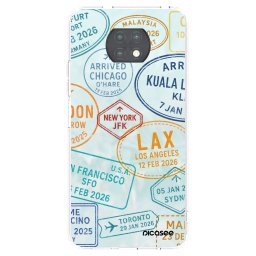 Átlátszó szilikon tok az alábbi mobiltelefonokra Xiaomi Redmi Note 9T - PASSPORT EDITION