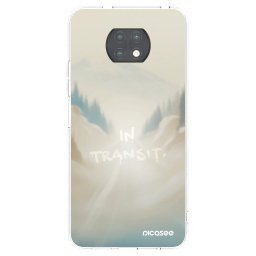 Átlátszó szilikon tok az alábbi mobiltelefonokra Xiaomi Redmi Note 9T - IN TRANSIT