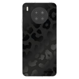 Átlátszó szilikon tok az alábbi mobiltelefonokra Huawei Nova 8i - Midnight Leopard