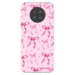 Átlátszó szilikon tok az alábbi mobiltelefonokra Huawei Nova 8i - Bow Aesthetic