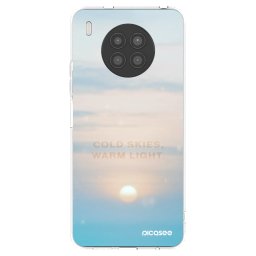 Átlátszó szilikon tok az alábbi mobiltelefonokra Huawei Nova 8i - COLD SKIES