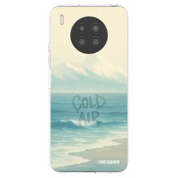 Átlátszó szilikon tok az alábbi mobiltelefonokra Huawei Nova 8i - COLD AIR