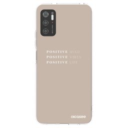 Átlátszó szilikon tok az alábbi mobiltelefonokra Xiaomi Poco M3 Pro 5G - Positive Vibes