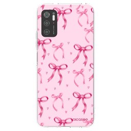 Átlátszó szilikon tok az alábbi mobiltelefonokra Xiaomi Poco M3 Pro 5G - Bow Aesthetic