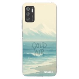 Átlátszó szilikon tok az alábbi mobiltelefonokra Xiaomi Poco M3 Pro 5G - COLD AIR