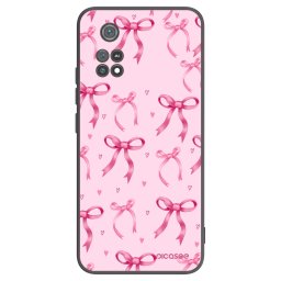 Fekete szilikon tok az alábbi mobiltelefonokra Xiaomi Poco M4 Pro - Bow Aesthetic