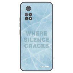 Fekete szilikon tok az alábbi mobiltelefonokra Xiaomi Poco M4 Pro - SILENCE