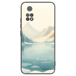 Fekete szilikon tok az alábbi mobiltelefonokra Xiaomi Poco M4 Pro - NOTHERN SILENCE