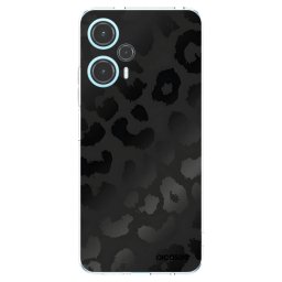 Átlátszó szilikon tok az alábbi mobiltelefonokra Xiaomi Poco F5 - Midnight Leopard