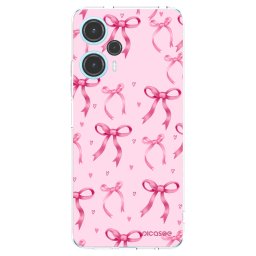 Átlátszó szilikon tok az alábbi mobiltelefonokra Xiaomi Poco F5 - Bow Aesthetic