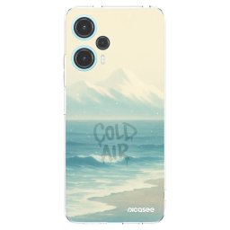 Átlátszó szilikon tok az alábbi mobiltelefonokra Xiaomi Poco F5 - COLD AIR