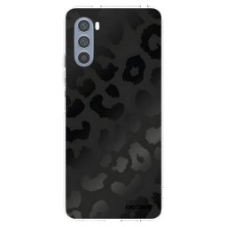 Átlátszó szilikon tok az alábbi mobiltelefonokra Motorola Moto G62 - Midnight Leopard