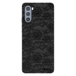 Átlátszó szilikon tok az alábbi mobiltelefonokra Motorola Moto G62 - Dark Elegance