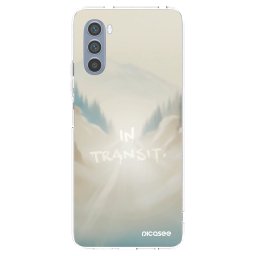 Átlátszó szilikon tok az alábbi mobiltelefonokra Motorola Moto G62 - IN TRANSIT
