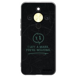 Fekete szilikon tok az alábbi mobiltelefonokra Honor Magic8 Lite 5G - LEFT A MARK