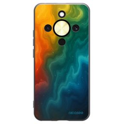 Fekete szilikon tok az alábbi mobiltelefonokra Honor Magic8 Lite 5G - Solar