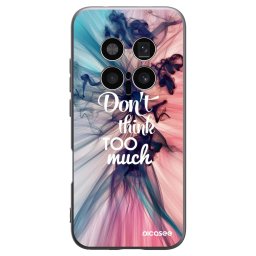 Fekete szilikon tok az alábbi mobiltelefonokra Honor Magic8 Pro 5G - Don't think TOO much