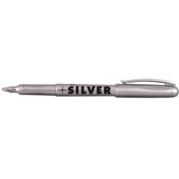 Marker Centropen 2690 ezüst hengeres hegy 1,5-3mm