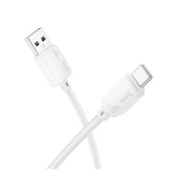 HOCO X113 adatkábel (USB - Type-C, 3A, gyorstöltő, 100cm) FEHÉR